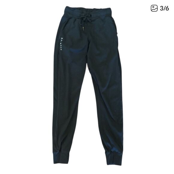 Balance Athletica Black joggers with pockets and drawstring waist. EUC! Size S - Picture 4 of 11